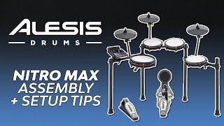 Alesis Nitro Max Kit | Tips for Assembly & Setup