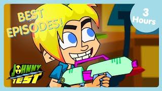  EXTRA CREDIT JOHNNY  | BEST EPISODES pt2: Johnny Test | Cartoons For Kids ⭐️ | WildBrain Max