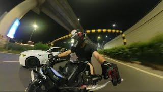 Night Ride Kawasaki Z900 vs BMW M4️| Full Adrenaline Rush 