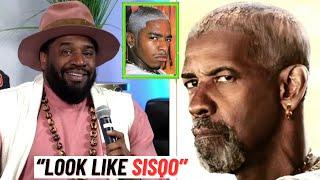 Corey Holcomb VISIOUSLY CLOWNS Denzel Washington KISSING MAN ''U LOOK LIKE SISCO!!!''