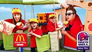 McDonalds Drive Thru Taco Bell vs McDonalds Parody & Compilation