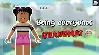 being everyones GRANDMA in Total Roblox Drama..