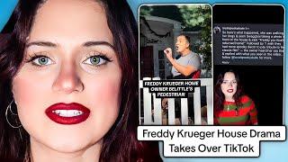 This TikTok Neighbour Drama Is Beyond Wild (Freddy Krueger House)