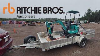 Buying a Mini Excavator at the Ritchie Bros Auction