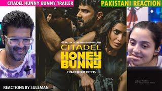 Pakistani Couple Reacts To Citadel: Honey Bunny Trailer | Raj&Dk | Russo Brothers | Varun Dhawan