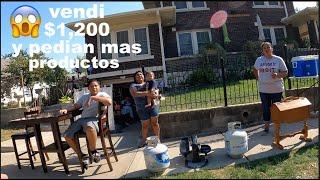 Parte #2 Vendi $1,200/ VENTA DE GARAGE EN USA / LO QUE TIRAN EN USA LOS MILLONARIOS /Cristian Con D