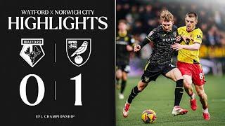 Watford 0-1 Norwich City | Short Highlights ️