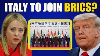 SHOCKING! EU and G7 Pressure Fails as Italy Eyes BRICS: Sign of US-G7 Alliance Cracks?