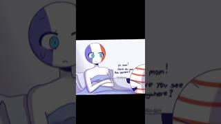 uk x France #countryhuman #countryhumans #countryhumansfrance #countryhumansuk