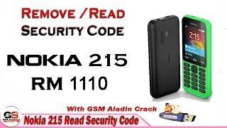 Nokia 215 (RM-1110) Reset / Read User Sreen Lock Sercurity Code Without Losing Data With Crack