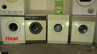 Wash Race No.406 - Best of british (Hitachi vs Hotpoint vs. Creda vs Hoover) / Cotton 60'c Half load