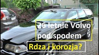 Jak wygląda 26-letnie Volvo V70 pod spodem 2.4 turbo AWD 1998 | Czy jest rdza i korozja | Corrosion?