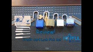 [56] James Bond Credit Card Lock Pick Set Review