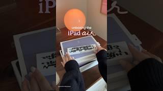 iPad Air 6 + Apple Pencil Pro unboxing 🩶️ #ipad #ipadair #apple #unboxing