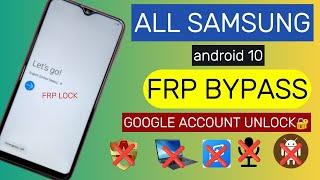All Samsung FRP Bypass Android 10  || Remove Google Account || No TalkBack