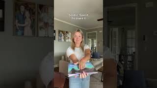 You send us the art ️, we send you back a beautiful book of the art! #declutter  #parenthack