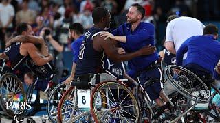 Team USA THREEPEATS in wheelchair basketball with historic win over Great Britain | NBC Sports