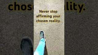 Release, Redirect and affirm your chosen reality. #release #affirmations #mindfulness #reality