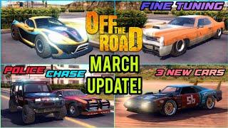 OFF THE ROAD: Everything New in 1.13.0 Update! | Fine Tuning, Police Chases & 3 New Cars️