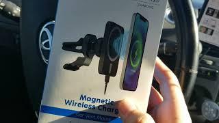 Just Wireless Magnetic MagSafe Car Charger Review