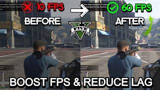 GTA 5 Lag fix Intel HD Graphics |  LAG & STUTTER FIX  | DRIVING LAG FIX | ️LOW-END PC |