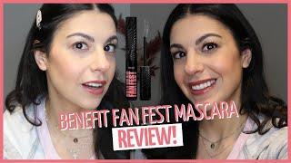 Benefit Cosmetics Fan Fest Mascara Review & Demo