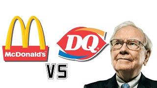 Warren Buffett on McDonalds  vs. Dairy Queen  (1998)