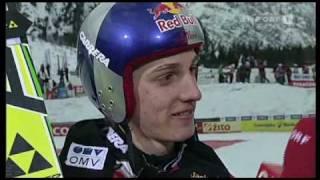 Gregor Schlierenzauer - Planica 2009 - 203m + Interview