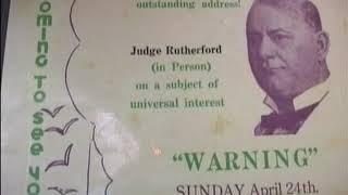 Rare Judge Rutherford Video