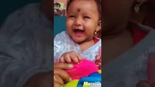 baby laughing ... watch it, stress burstering.