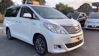 Toyota ALPHARD Hybrid 2012 Double Sunroof 2.4 litter 4WD ULEZ Free 7 Seater MPV Parking Sensors