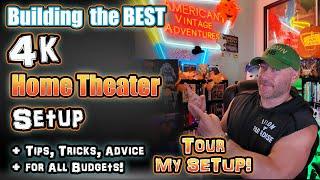 My Home Theater Tour & TIPS for the BEST 4kuhd Experience