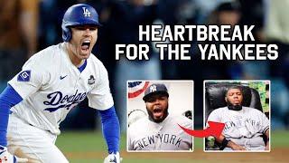 Yankees get their hearts broken in World Series opener (GAME 1 LIVE REACTION)