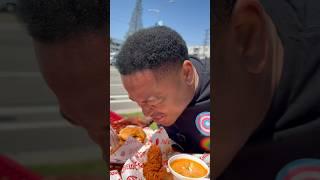 This One Hurt…Spicy Chicken Tender Challenge #foodie #foodchallenge #friedchicken #losangeles #la