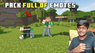 Pack Full Of Emotes In Minecraft | Minecraft In Telugu | GMK GAMER