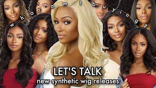 i'm not impressed. Let's Talk NEW Synthetic Wigs from Sensationnel + mini WIG HAUL