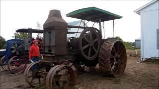 Rumely Oil Pull 15-30 F tractor @ Jim Erdle Auction, Sept. 21, 2013