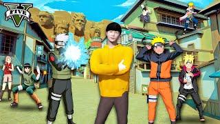 ကျနော် Naruto တို့ Konoha ရွာကို အလည်သွားခဲ့တယ် | Konoha Village in GTA V | SMART On Live