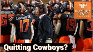 The Oklahoma State Quitting Cowboys & Bryan Nardo Nightmare(Part 1)