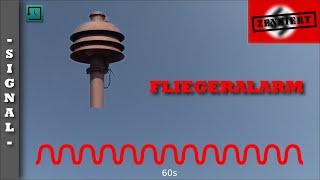 Ehemaliges Sirenensignal "Fliegeralarm" (Deutsches Reich) | Fm Si 40