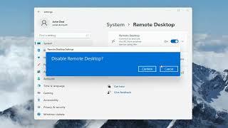 How to Disable Remote Desktop Connections in Windows 11 [Tutorial]