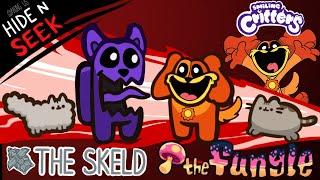 Among Us Hide N Seek- "The Smiling Critters"(Catnap) Fungle & Skeld (Pro Seeker & Hider) Gameplays