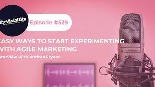 Easy Ways To Start Experimenting With Agile Marketing: Interview with Andrea Fryrear (2019)