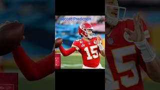 Predicting chiefs record for 2025 season #chiefs#kansascitychiefs#nfl#football