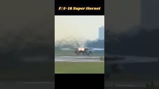 McDonnell Douglas FA 18 Super Hornet Taking Off  Navy Fighter Jet