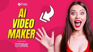 FLIKI AI Tutorial : Create Videos Fast! | FREE Text To Video AI Tool