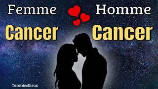 L'Amour Confus Entre La Femme Cancer Et L'Homme Cancer