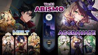 XILONEN & WRIOTHESLEY MELT & LISA AGGRAVATE | SPIRAL ABYSS 5.1 | GENSHIN IMPACT