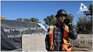 Jobsite Talk Translation - Hoggin' Out and Blue Stakes