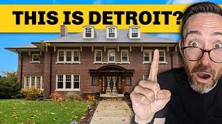 The BEST neighborhoods in Detroit Michigan